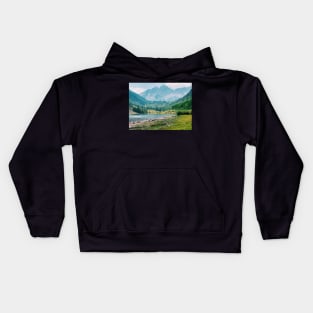 Maroon Bells Kids Hoodie